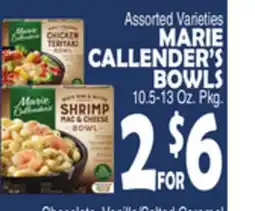 Bravo Supermarkets MARIE CALLENDER'S BOWLS offer