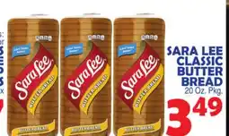 Bravo Supermarkets SARA LEE CLASSIC BUTTER BREAD offer