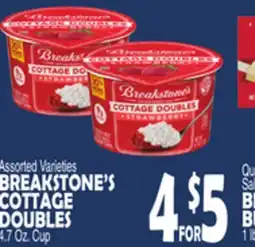 Bravo Supermarkets BREAKSTONE'S COTTAGE DOUBLES offer