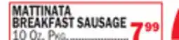 Bravo Supermarkets MATTINATA BREAKFAST SAUSAGE offer