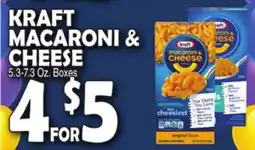 Bravo Supermarkets KRAFT MACARONI & MACARONI offer