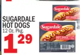 Bravo Supermarkets SUGARDALE HOT DOGS offer