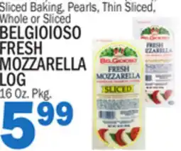 Bravo Supermarkets FRESH MOZZARELLA, 16 Oz. Pkg offer