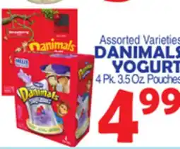Bravo Supermarkets DANIMALS YOGURT offer