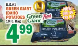 Bravo Supermarkets GREEN GIANT IDAHO POTATOES offer
