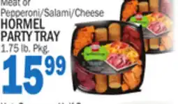 Bravo Supermarkets HORMEL PARTY TRAY offer