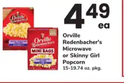 ACME Orville Redenbacher's Microwave or Skinny Girl Popcorn offer