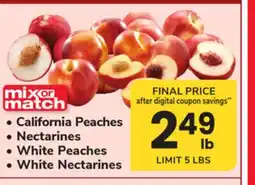 ACME California Peaches, Nectarines, White Peaches, White Nectarines offer
