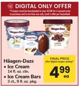 ACME Häagen-Dazs offer