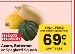 ACME Acorn, Butternut or Spaghetti Squash offer