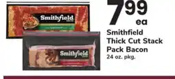 ACME Smithfield Thick Cut Stack Pack Bacon offer