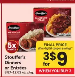 ACME Stouffer's Dinners or Entrées offer