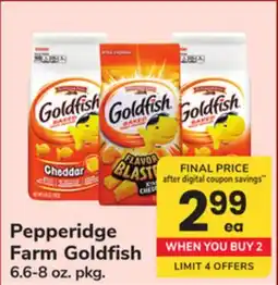 ACME Pepperidge Farm Goldfish offer