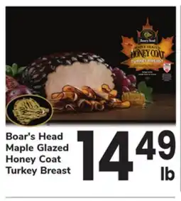 ACME Boar's Head Maple Glazed Honey Coat Turkey Breast offer