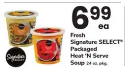 ACME Fresh Signature SELECT Packaged Heat'N Serve Soup offer