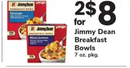ACME Jimmy Dean Breakfast Bowls offer