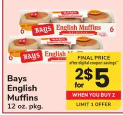 ACME Bays English Muffins offer