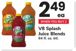 ACME V8 Splash Juice Blends offer