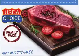 Kings Food Markets USDA CHOICE BONE-IN NEW YORK STRIP STEAK offer