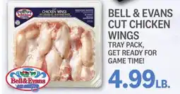 Kings Food Markets BELL & EVANS CUT CHICKEN WINGS offer