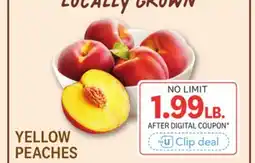 Kings Food Markets YELLOW PEACHES offer