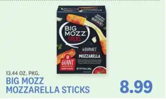 Kings Food Markets BIG MOZZ MOZZARELLA STICKS offer