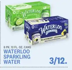 Kings Food Markets WATERLOO SPARKLING WATER offer