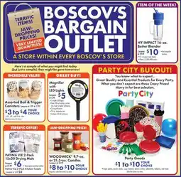 Boscov's BOSCOV'S BARGAIN OUTLET offer