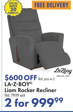 Boscov's LA-Z-BOY Liam Rocker Recliner offer