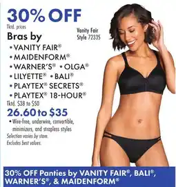 Boscov's Bras by offer