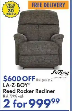 Boscov's LAZBOY Reed Rocker Recliner offer
