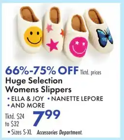 Boscov's Huge Selection Womens Slippers offer