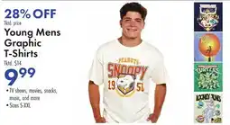 Boscov's Young Mens Graphic T-Shirts offer