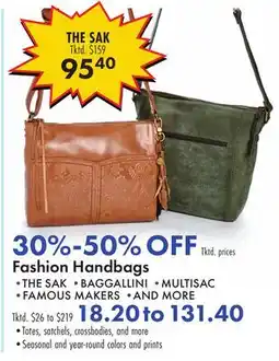 Boscov's Fashion Handbags offer