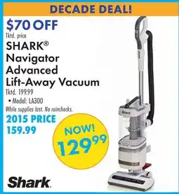 Boscov's SHARK Navigator Advanced offer
