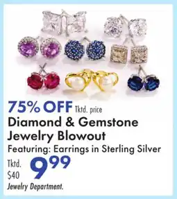 Boscov's Diamond & Gemstone Jewelry Blowout offer