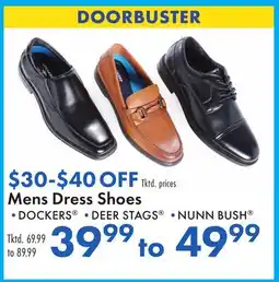 Boscov's Mens Dress Shoes offer