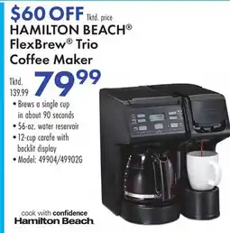 Boscov's HAMILTON BEACH FlexBrew Trio Coffee Maker offer