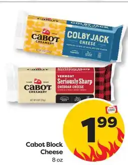 Weis Markets Cabot Block Cheese offer