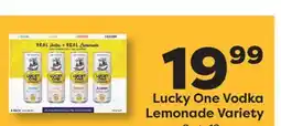 Weis Markets Lucky One Vodka Lemonade Variety offer