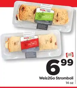 Weis Markets Weis2Go Stromboli offer