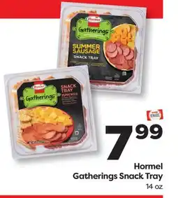 Weis Markets Hormel Gatherings Snack Tray offer