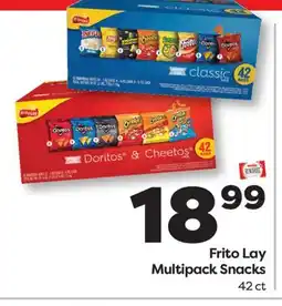 Weis Markets Frito Lay Multipack Snacks offer