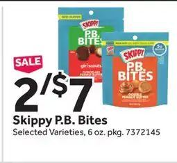 Stop&Shop Skippy P.B. Bites offer