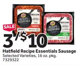 Stop&Shop Hatfield Recipe Essentials Sausage offer