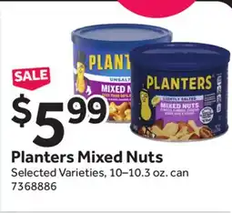 Stop&Shop Planters Mixed Nuts offer