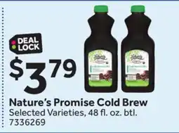 Stop&Shop Nature's Promise Cold Brew offer