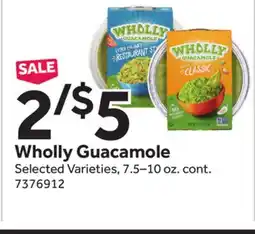 Stop&Shop Wholly Guacamole offer
