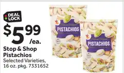 Stop&Shop Stop & Shop Pistachios offer