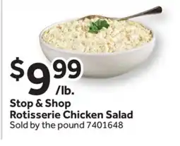 Stop&Shop Stop & Shop Rotisserie Chicken Salad offer